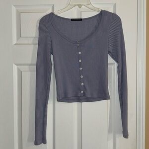 Brandy Melville Cardigan Sweater light blue